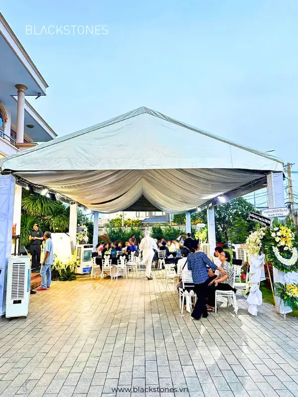 Bàn ghế rạp che tang lễ