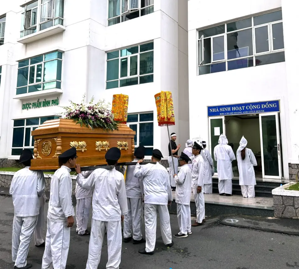 Tang lễ tại chung cư